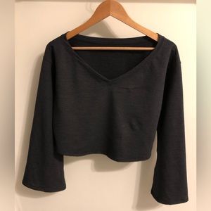 Lululemon Bell Long Sleeve Crop Top